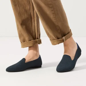 The Almond Loafer<Rothy's The Almond Loafer Navy Twill