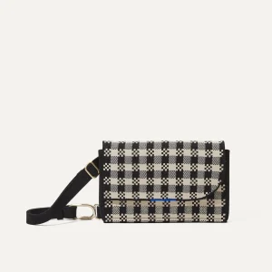 Crossbody & Belt Bags<Rothy's The Belt Bag Black And Canvas Gingham