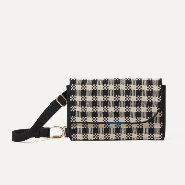 Crossbody & Belt Bags<Rothy's The Belt Bag Black And Canvas Gingham