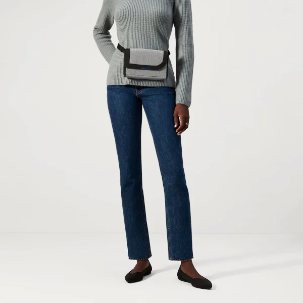 Crossbody & Belt Bags<Rothy's The Belt Bag Grey Mist