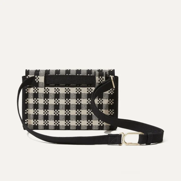 Crossbody & Belt Bags<Rothy's The Belt Bag Black And Canvas Gingham