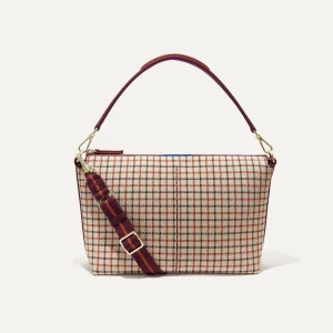 Crossbody & Belt Bags<Rothy's The Daily Crossbody Malbec Grid