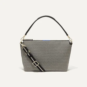 Crossbody & Belt Bags<Rothy's The Daily Crossbody Black Mist Herringbone