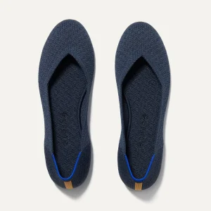 The Flat<Rothy's The Flat Navy Herringbone