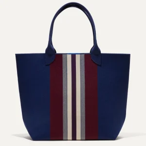 Totes<Rothy's The Lightweight Tote Oxford Heel Stripe