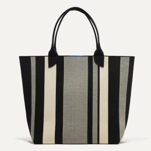 Totes<Rothy's The Lightweight Tote Ivory Rugby Stripe