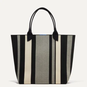 Totes<Rothy's The Lightweight Tote Ivory Rugby Stripe