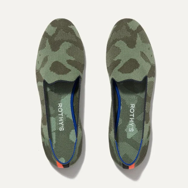 The Loafer<Rothy's The Loafer Olive Camo