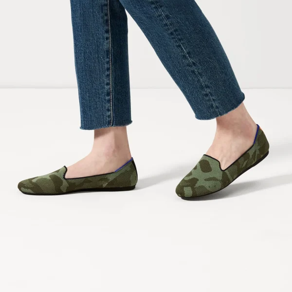 The Loafer<Rothy's The Loafer Olive Camo