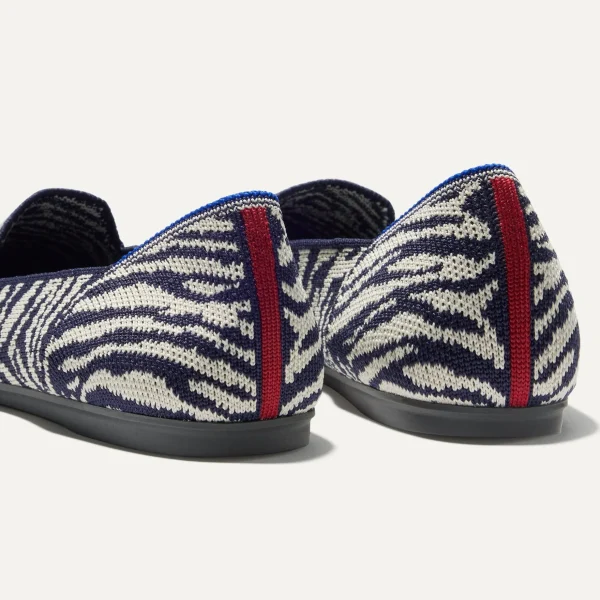 The Loafer<Rothy's The Loafer Navy Zebra