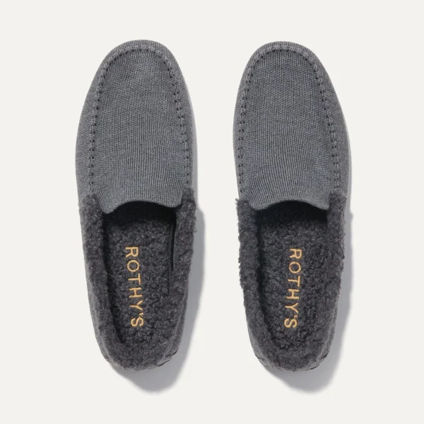 The Slipper<Rothy's The Men's Slipper Mountain Grey