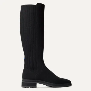 The Tall Lug Boot<Rothy's The Tall Lug Boot Onyx Black