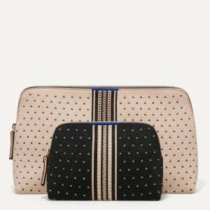 Clutches & Pouches<Rothy's The Vanity Set Tuxedo Stripe