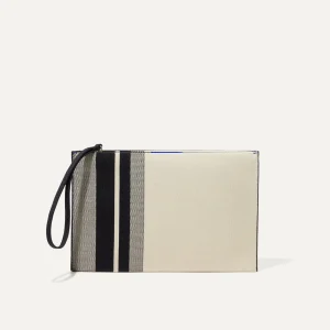 Clutches & Pouches<Rothy's The Wristlet Ivory Rugby Stripe