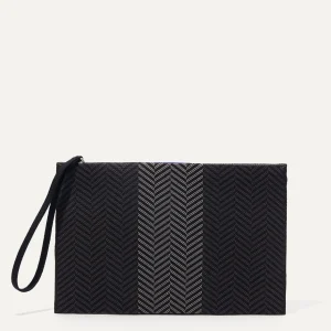 Clutches & Pouches<Rothy's The Wristlet Shadow Black