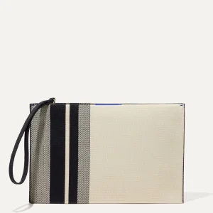 Clutches & Pouches<Rothy's The Wristlet Ivory Rugby Stripe